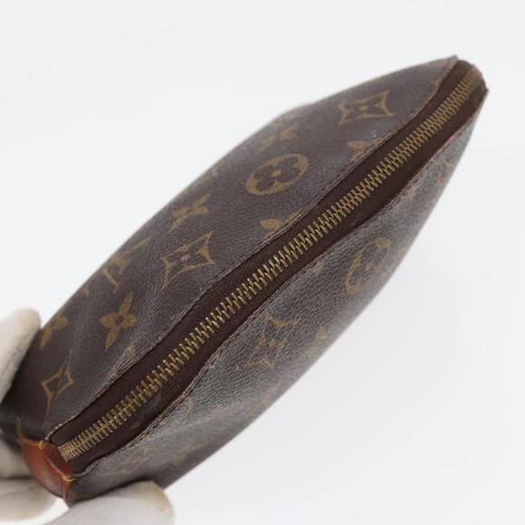 LOUIS VUITTON Monogram Pochette Cosmetic PM Cosmetic Pouch M47515 LV Auth 81600 - Picture 5 of 16